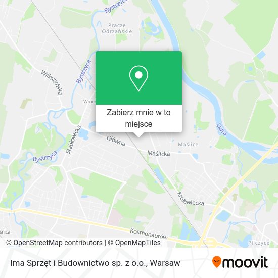 Mapa Ima Sprzęt i Budownictwo sp. z o.o.