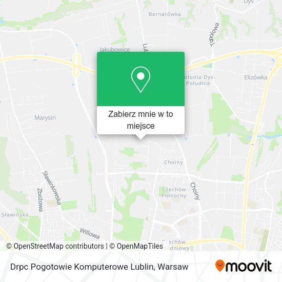 Mapa Drpc Pogotowie Komputerowe Lublin