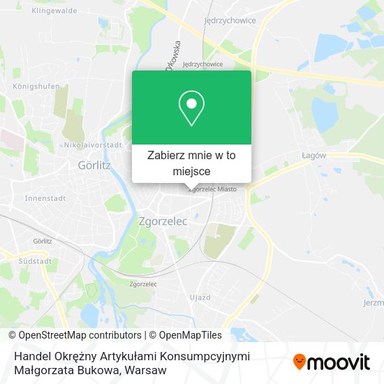 Mapa Handel Okrężny Artykułami Konsumpcyjnymi Małgorzata Bukowa