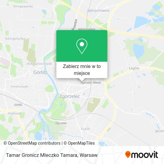 Mapa Tamar Gronicz Mleczko Tamara