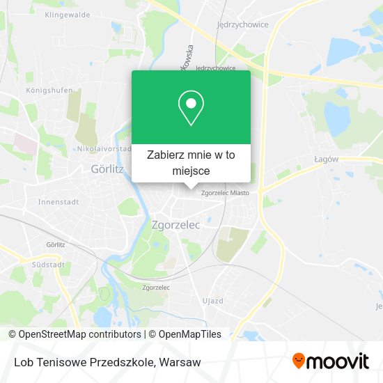 Mapa Lob Tenisowe Przedszkole