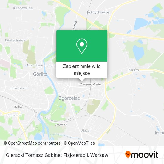 Mapa Gieracki Tomasz Gabinet Fizjoterapii