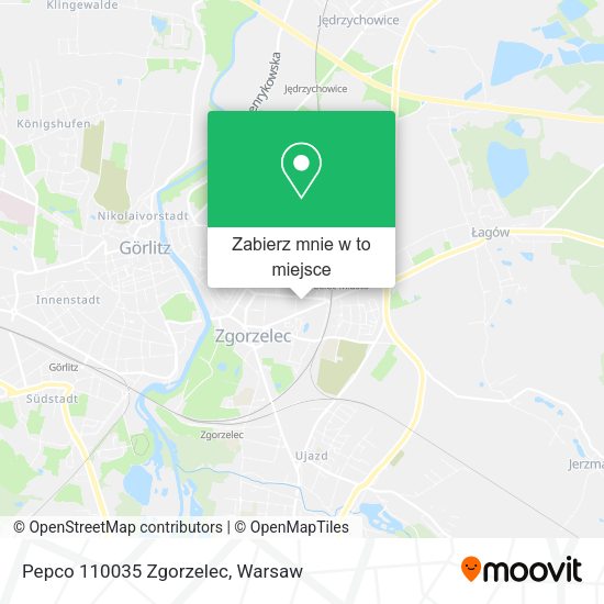 Mapa Pepco 110035 Zgorzelec