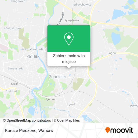 Mapa Kurcze Pieczone