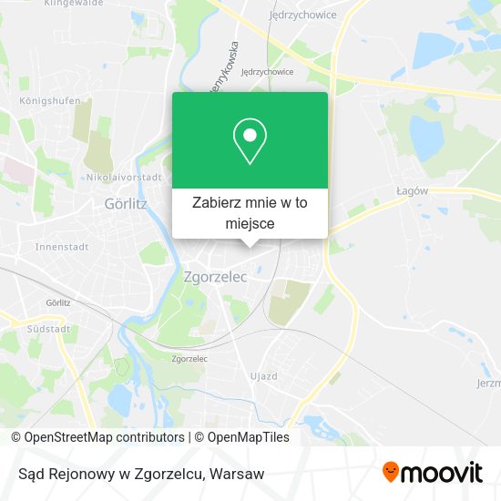 Mapa Sąd Rejonowy w Zgorzelcu