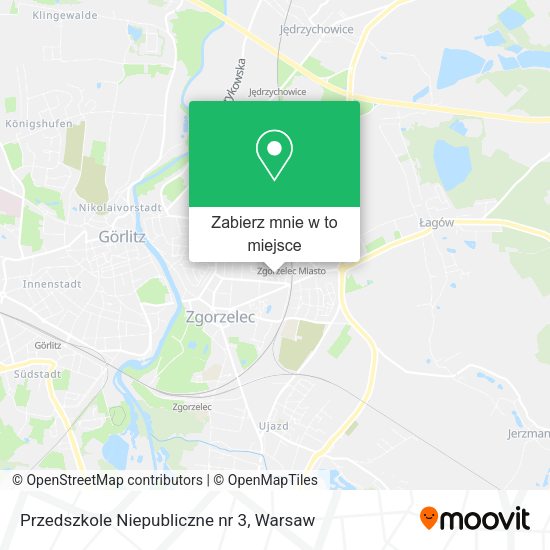 Mapa Przedszkole Niepubliczne nr 3