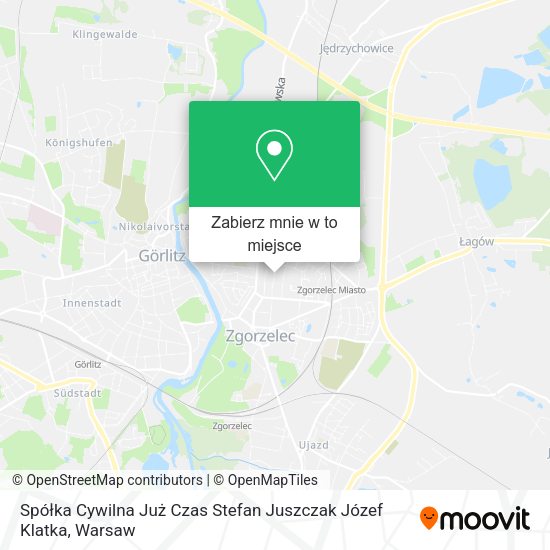 Mapa Spółka Cywilna Już Czas Stefan Juszczak Józef Klatka