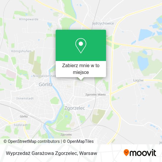 Mapa Wyprzedaż Garażowa Zgorzelec