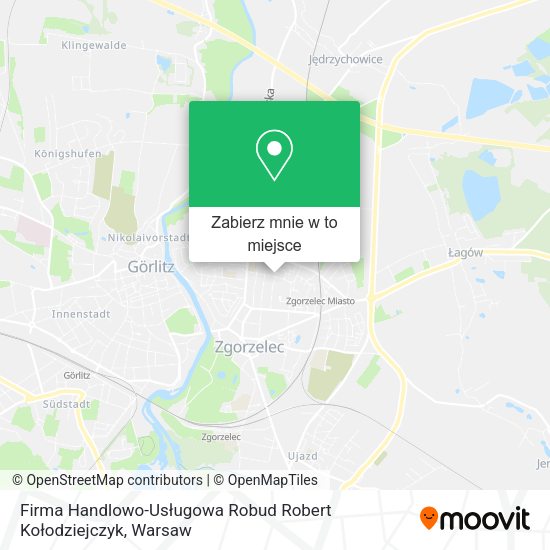 Mapa Firma Handlowo-Usługowa Robud Robert Kołodziejczyk