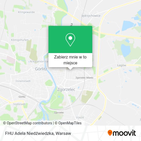 Mapa FHU Adela Niedźwiedzka