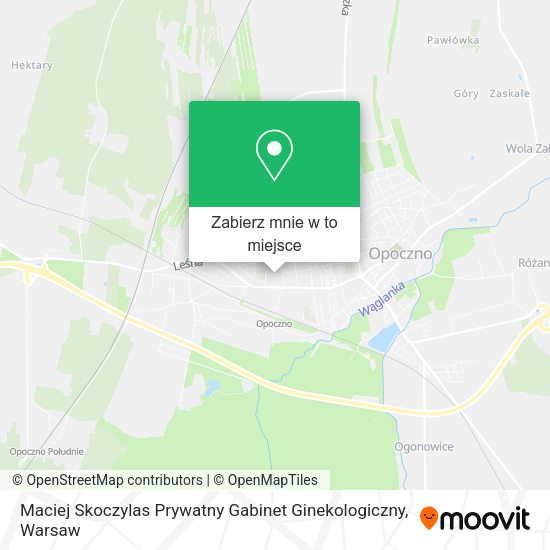 Mapa Maciej Skoczylas Prywatny Gabinet Ginekologiczny