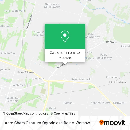 Mapa Agro-Chem Centrum Ogrodniczo-Rolne