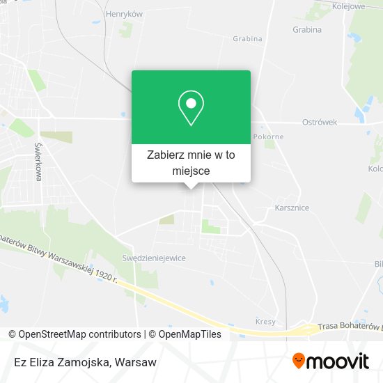 Mapa Ez Eliza Zamojska