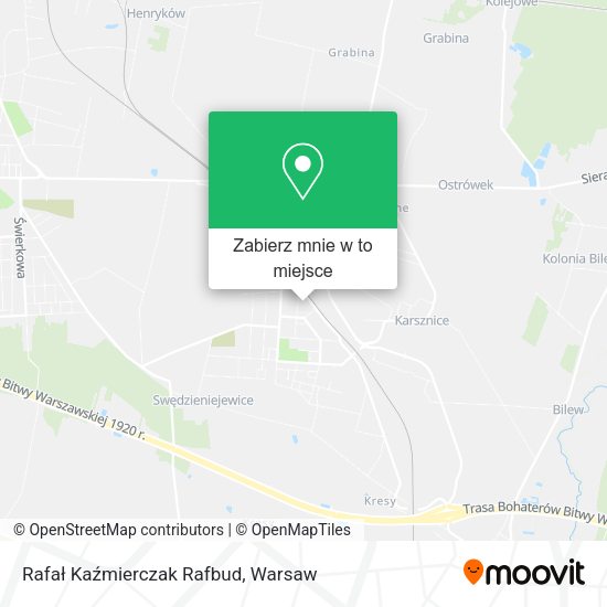 Mapa Rafał Kaźmierczak Rafbud