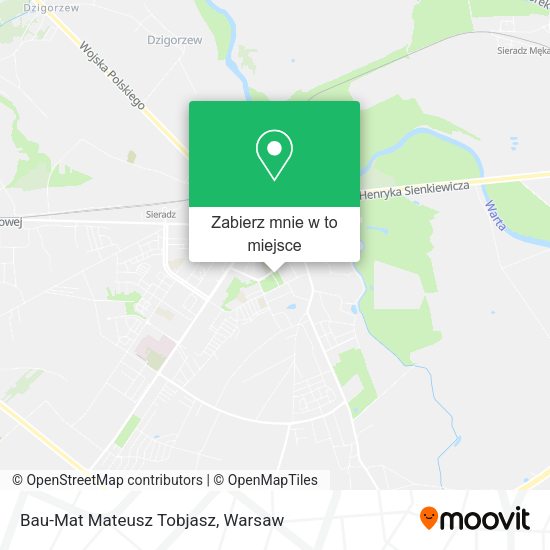 Mapa Bau-Mat Mateusz Tobjasz