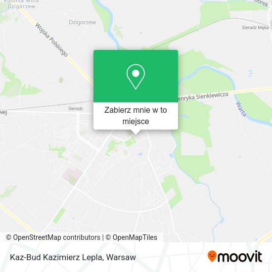 Mapa Kaz-Bud Kazimierz Lepla