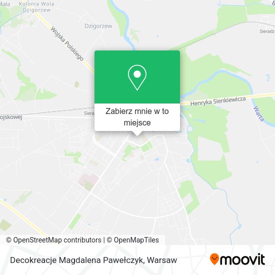 Mapa Decokreacje Magdalena Pawełczyk