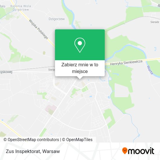 Mapa Zus Inspektorat