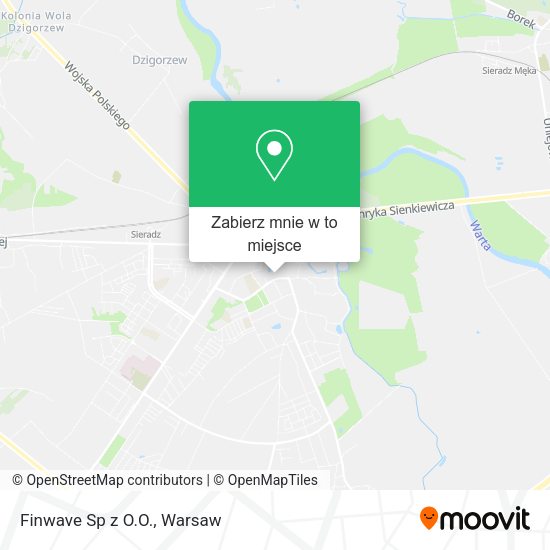 Mapa Finwave Sp z O.O.