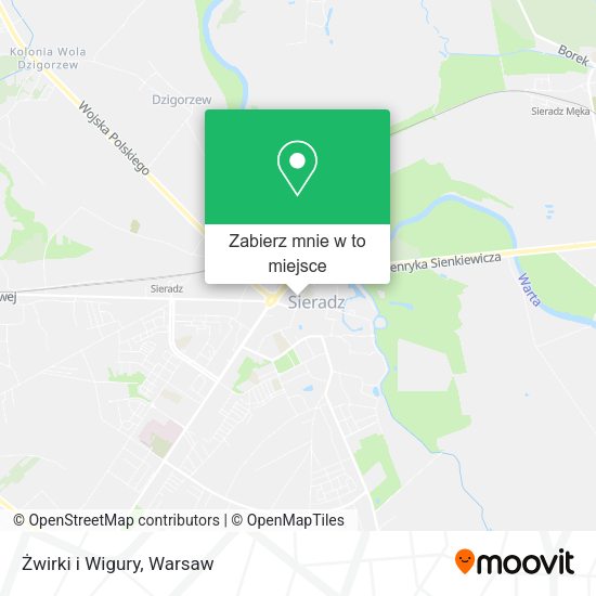 Mapa Żwirki i Wigury