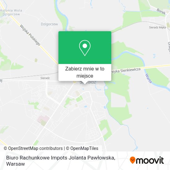 Mapa Biuro Rachunkowe Impots Jolanta Pawłowska