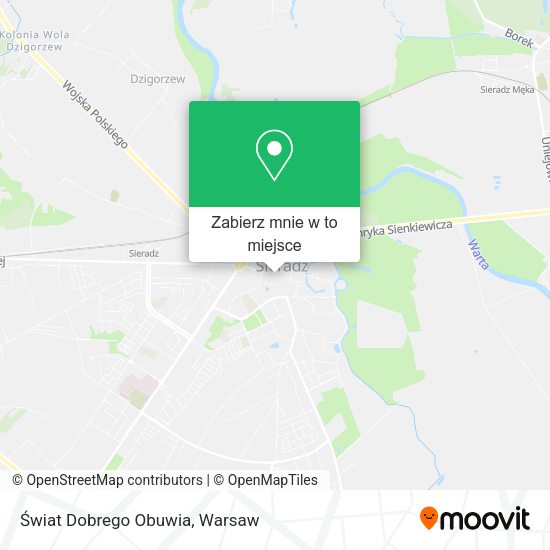 Mapa Świat Dobrego Obuwia