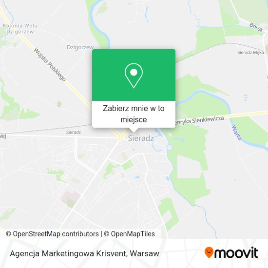 Mapa Agencja Marketingowa Krisvent