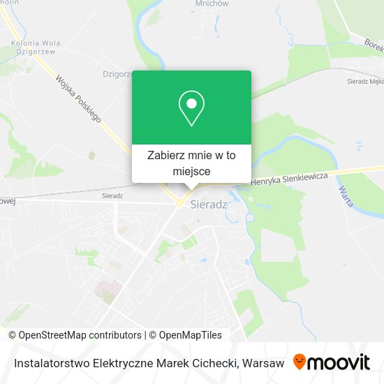 Mapa Instalatorstwo Elektryczne Marek Cichecki