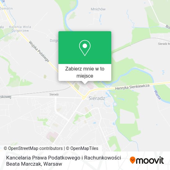 Mapa Kancelaria Prawa Podatkowego i Rachunkowości Beata Marczak