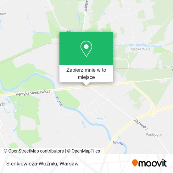 Mapa Sienkiewicza-Woźniki