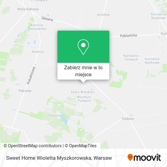 Mapa Sweet Home Wioletta Myszkorowska