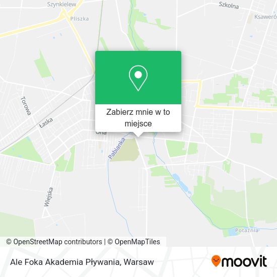 Mapa Ale Foka Akademia Pływania