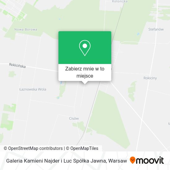 Mapa Galeria Kamieni Najder i Luc Spółka Jawna