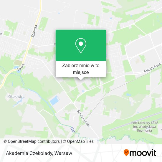 Mapa Akademia Czekolady