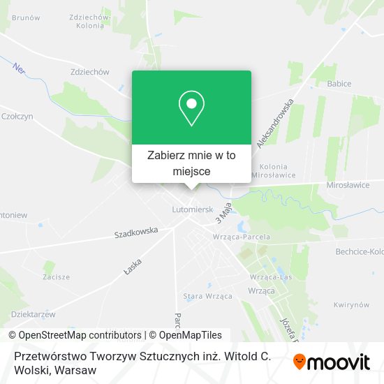 Mapa Przetwórstwo Tworzyw Sztucznych inż. Witold C. Wolski