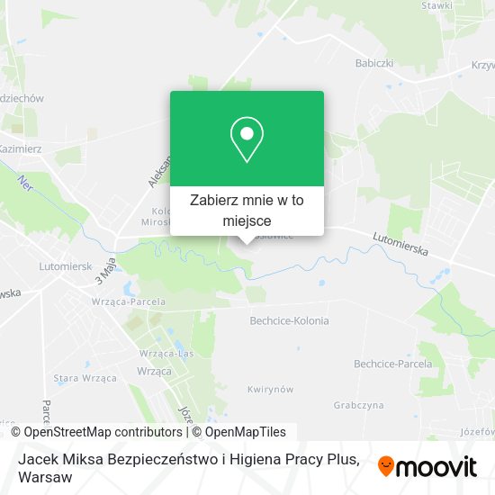 Mapa Jacek Miksa Bezpieczeństwo i Higiena Pracy Plus