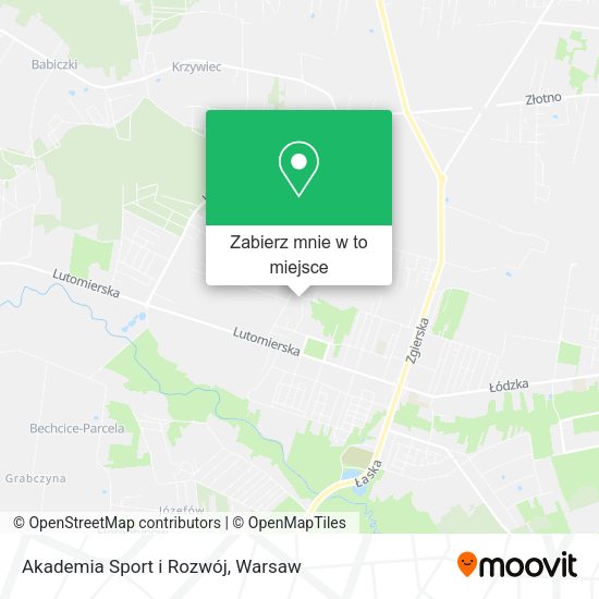 Mapa Akademia Sport i Rozwój