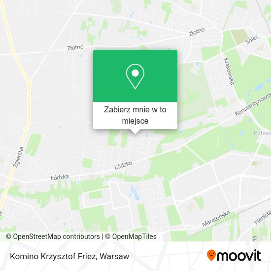 Mapa Komino Krzysztof Friez