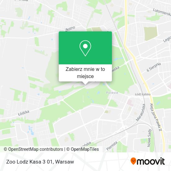 Mapa Zoo Lodz Kasa 3 01