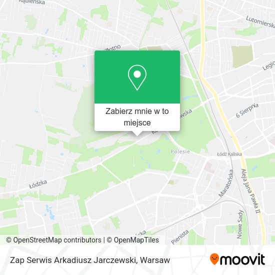 Mapa Zap Serwis Arkadiusz Jarczewski