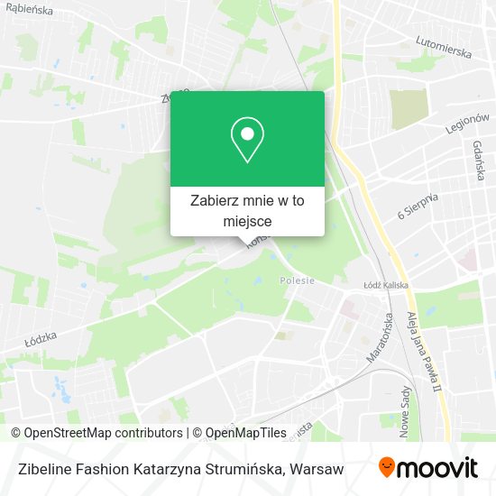 Mapa Zibeline Fashion Katarzyna Strumińska