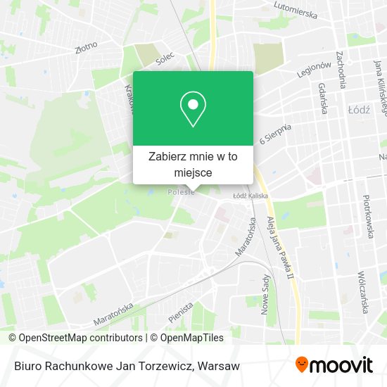 Mapa Biuro Rachunkowe Jan Torzewicz