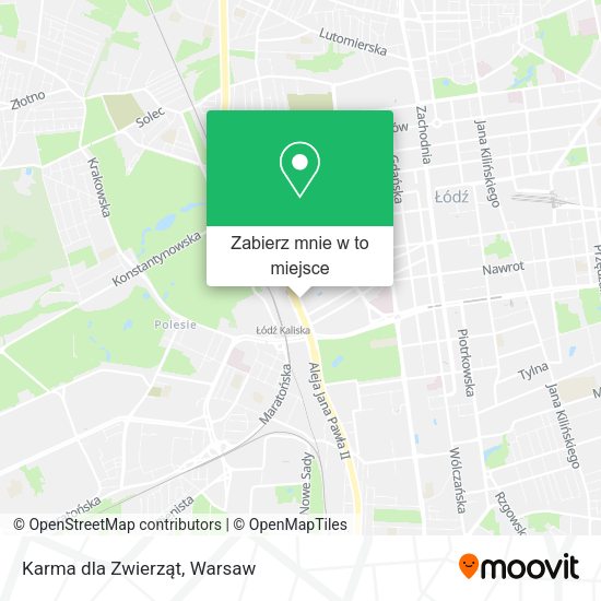 Mapa Karma dla Zwierząt