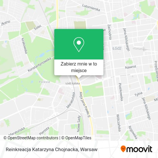 Mapa Reinkreacja Katarzyna Chojnacka