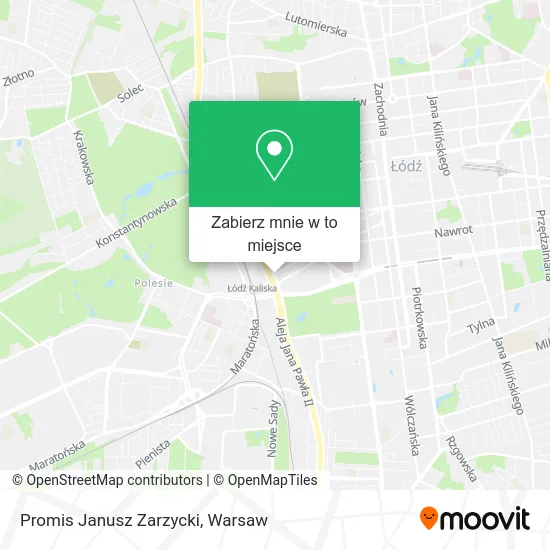 Mapa Promis Janusz Zarzycki