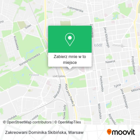 Mapa Zakreowani Dominika Skibińska