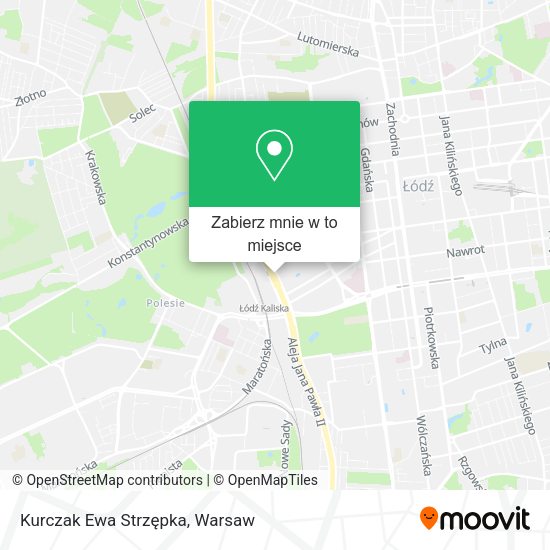 Mapa Kurczak Ewa Strzępka