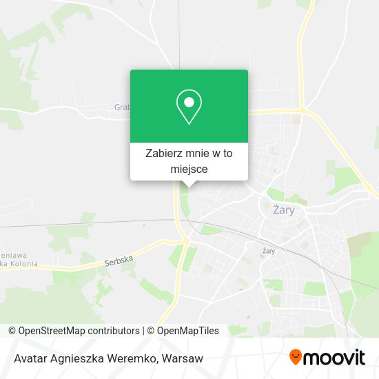 Mapa Avatar Agnieszka Weremko