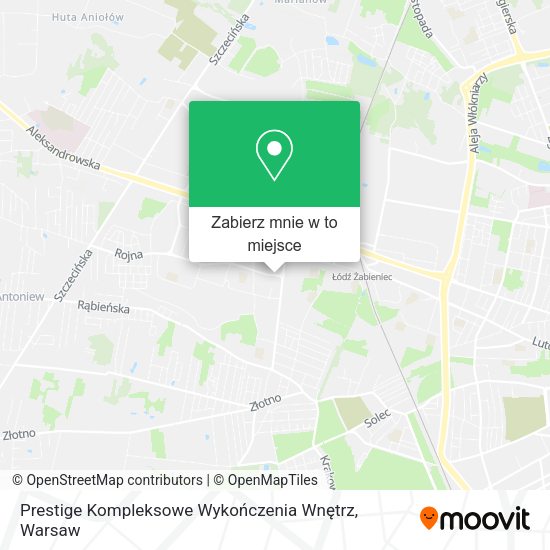 Mapa Prestige Kompleksowe Wykończenia Wnętrz