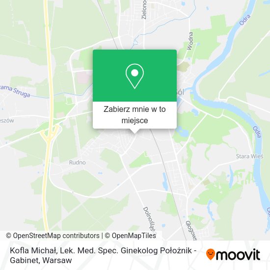 Mapa Kofla Michał, Lek. Med. Spec. Ginekolog Położnik - Gabinet